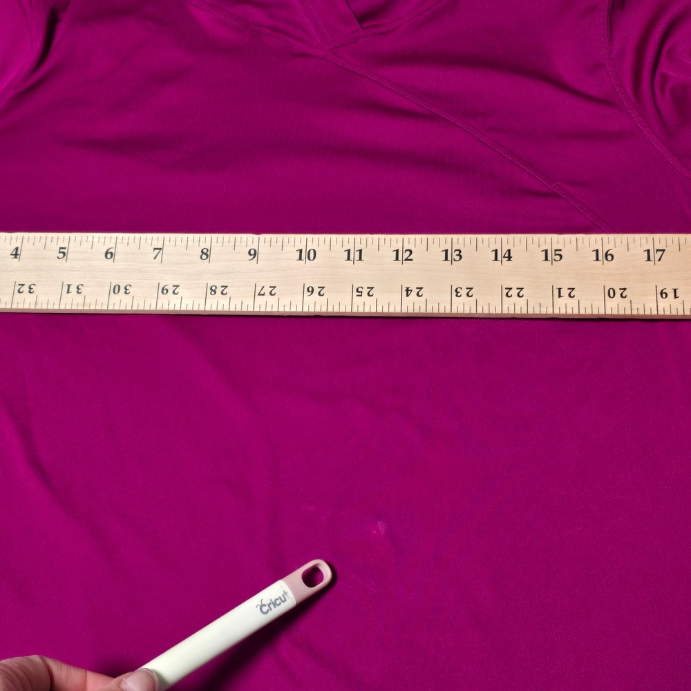 Under Armour HeatGear Catalyst Hoodie Womens XL Purple Thumbhole Fitted Running‎ - Picture 8 of 9